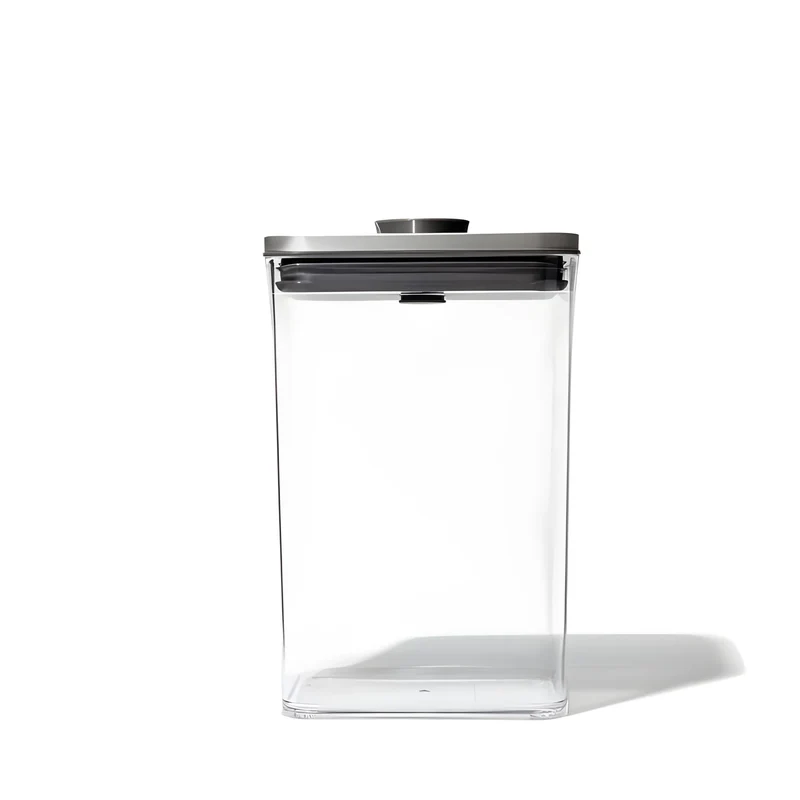 Pop OXO Steel contenitore per dispesa apribile con una mano 2,6L