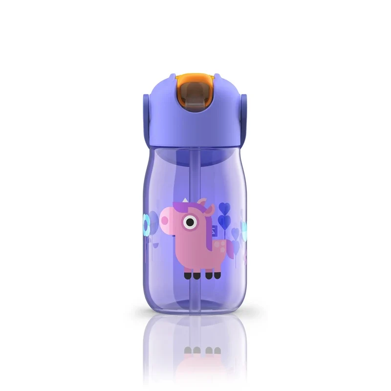 Zoku borraccia bottiglia viola per bambini con boccaglio 201 PU