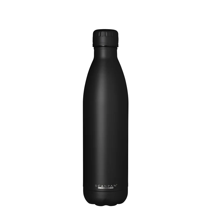 Scanpan bottiglia termica 750 ml 24 ore freddo 12 caldo nero