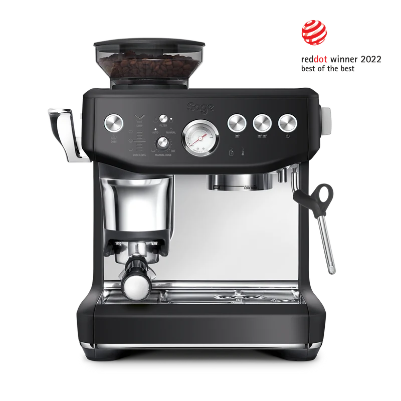 Sage macchina da caffè espresso The Barista Express Impress colore nero Trufle SES876BTR4EEU1