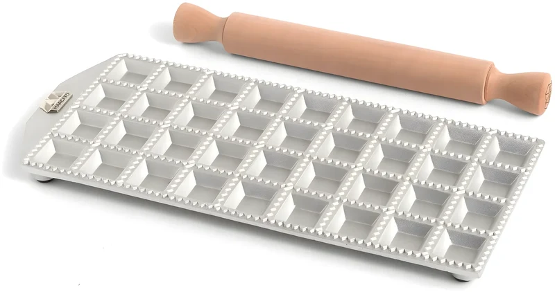 Marcato stampo a tavoletta per 36 ravioli quadrati 35x35 mm
