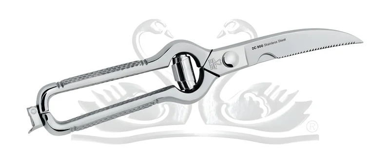 Trinciapollo Due Cigni Inox Robusto Modello Retto 240 mm. 2C 950/24