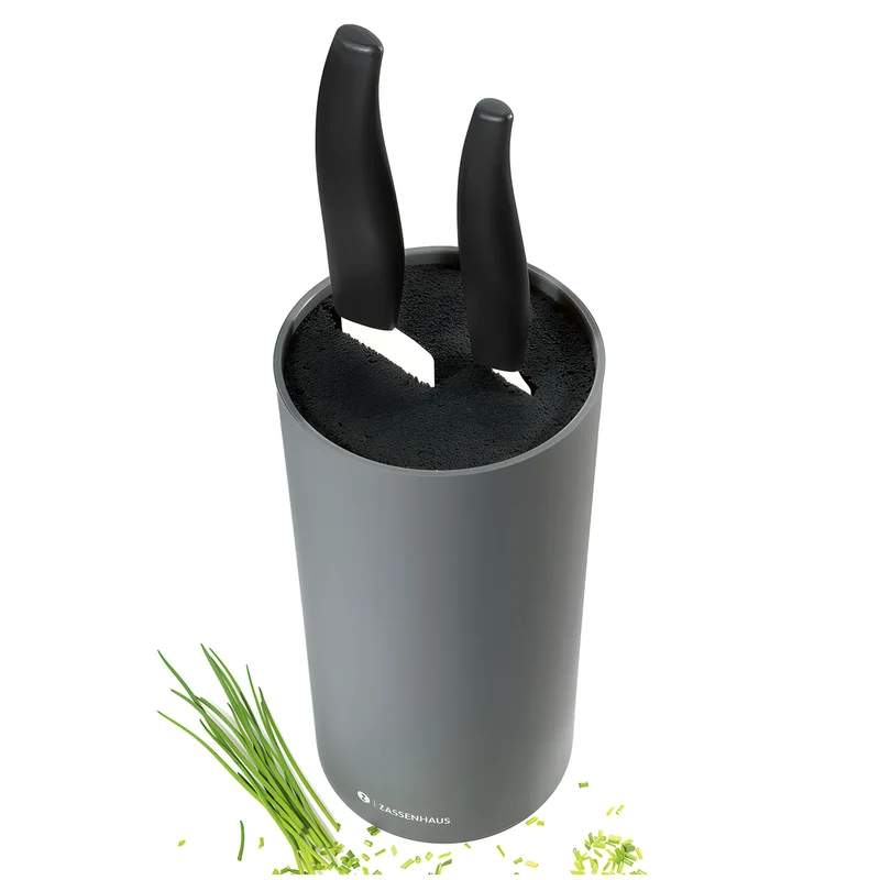 Zassenhaus ceppo universale coltelli e utensili da cucina grigio