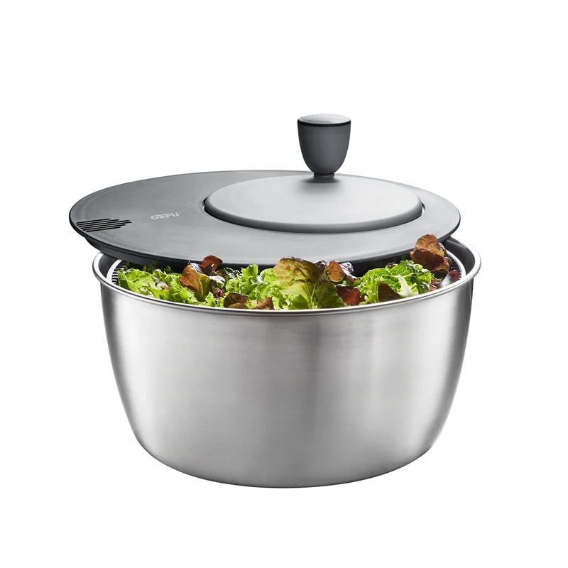 Gefu centrifuga inox asciuga insalata Rotare 3L diametro 25cm 28180