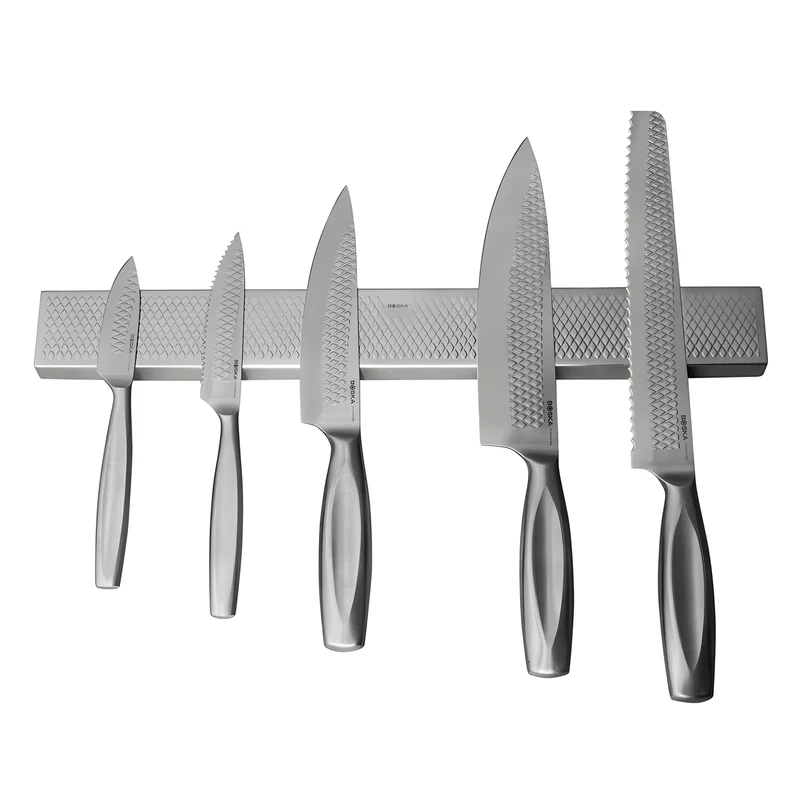 Barra magnetica porta coltelli Mr. Magneto cm 42x5x2 - 307129