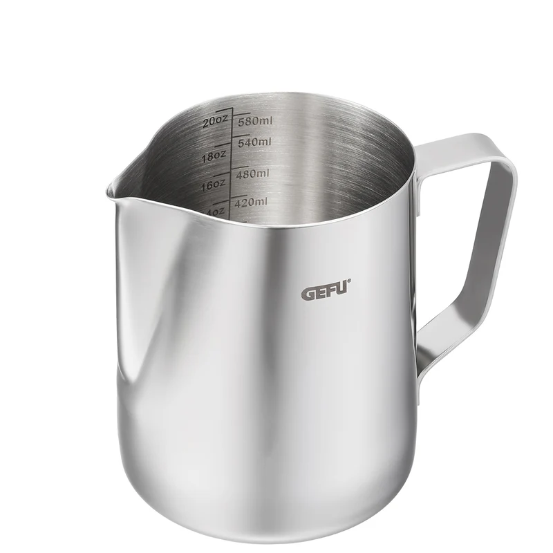 Gefu Bricco per latte BARISTA in acciaio inox 600 ml aiuta per una schiuma Perfetta 33720