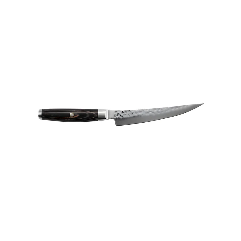 Yaxell KETU Coltello per Disossare Lama 15 cm – Acciaio SG2 63 HRC, Finitura Martellata