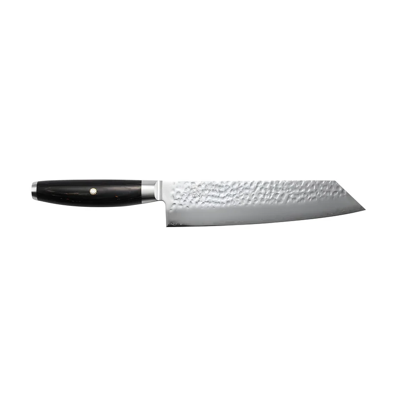 Yaxell KETU Coltello Kiritsuke Lama 20 cm – Acciaio SG2 63 HRC, Finitura Martellata