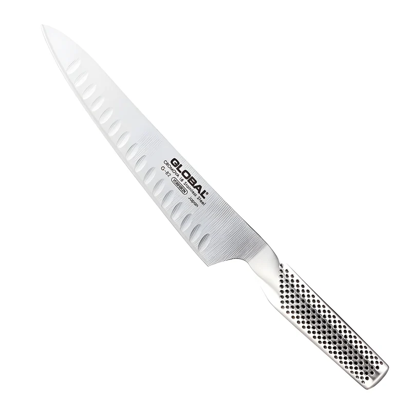 Coltello cucina Chef's cm.21 alveolato Global G-82
