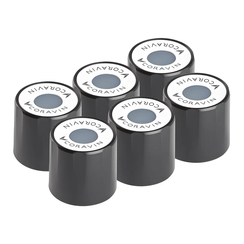 Tappo a vite "Coravin®", confezione 6 pezzi cm Ø3x3,3