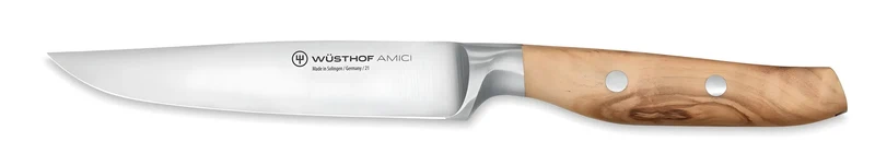 Wusthof Coltello da Bistecca Amici 12 cm impugnatura in ulivo