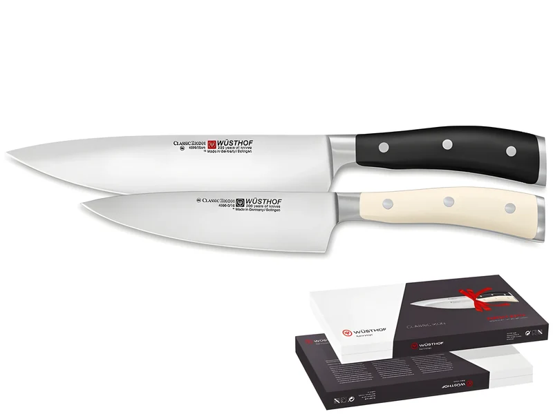Wusthof set coltelli Ikon Clasic forgiato "Per lei e per lui"