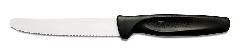 Wusthof coltello seghettato da tavaola e pizza nero 10 cm. 3003
