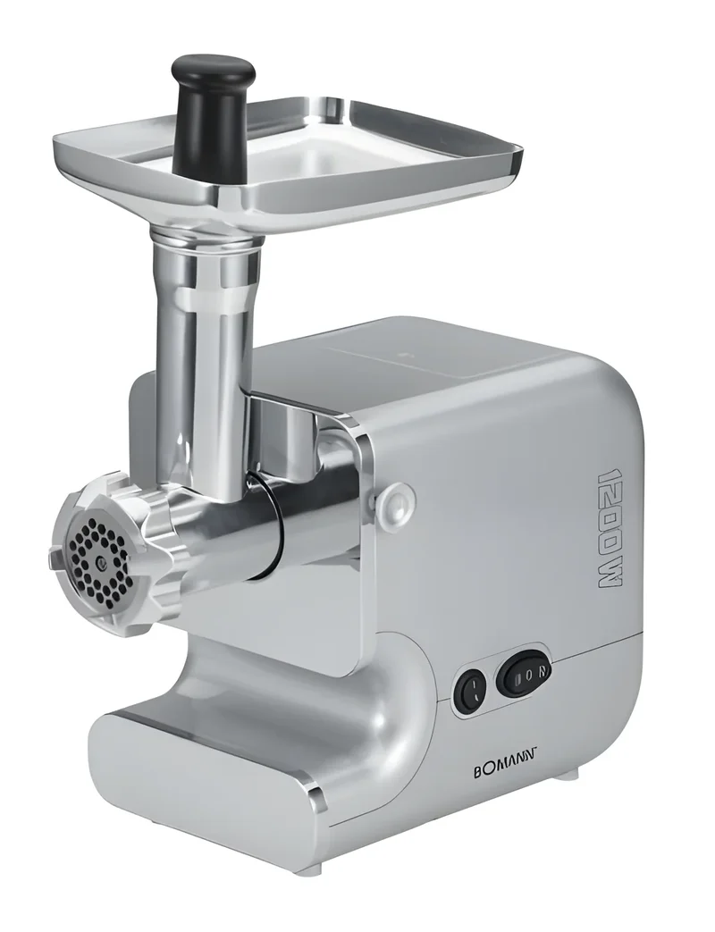 Tritacarne Eettrico Bomann 3 dischi forati inox 025438 FW447CB