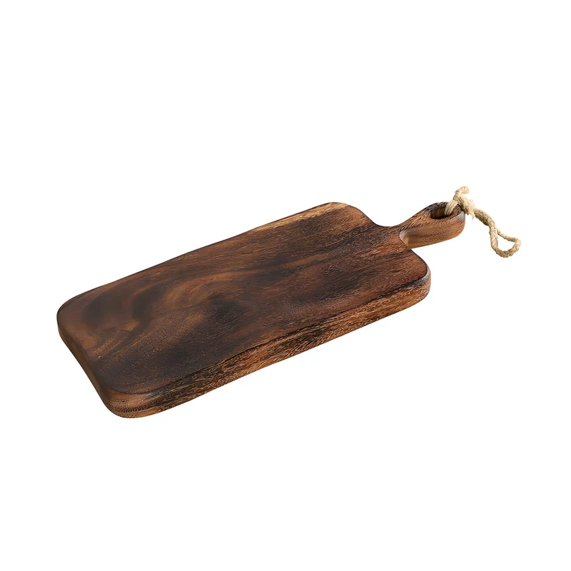 Zassenhaus Tagliere in legno di acacia con manico cm 46x18