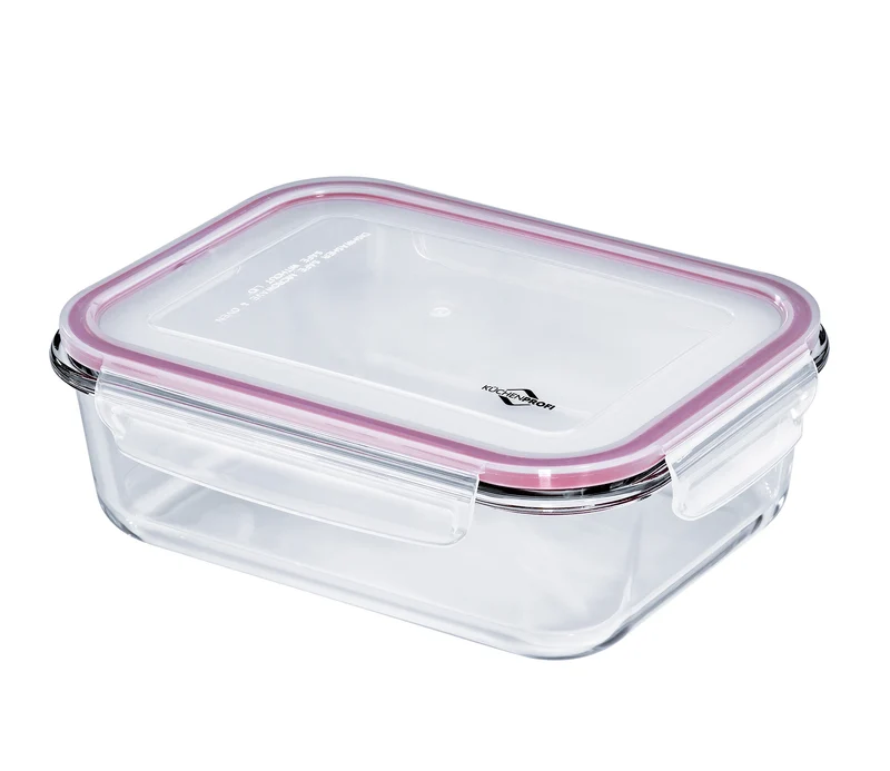 Kuchenprofi box/contenitore in vetro rettangolare ermetico 1,5L
