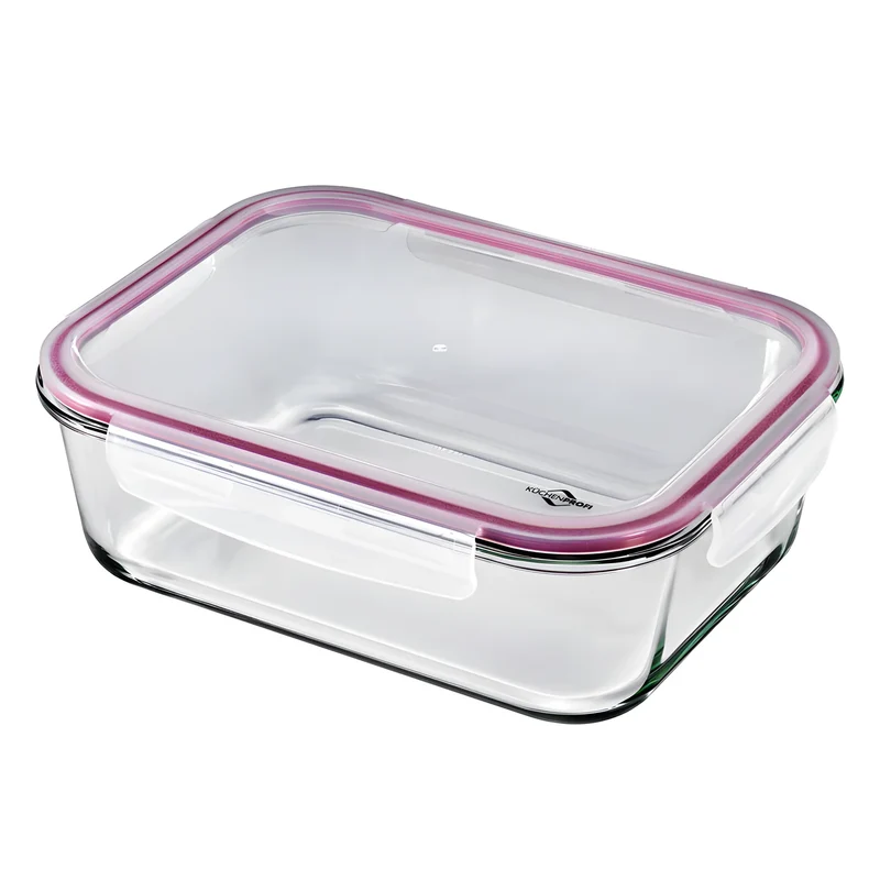 Kuchenprofi box/contenitore in vetro rettangolare ermetico 2,5 L