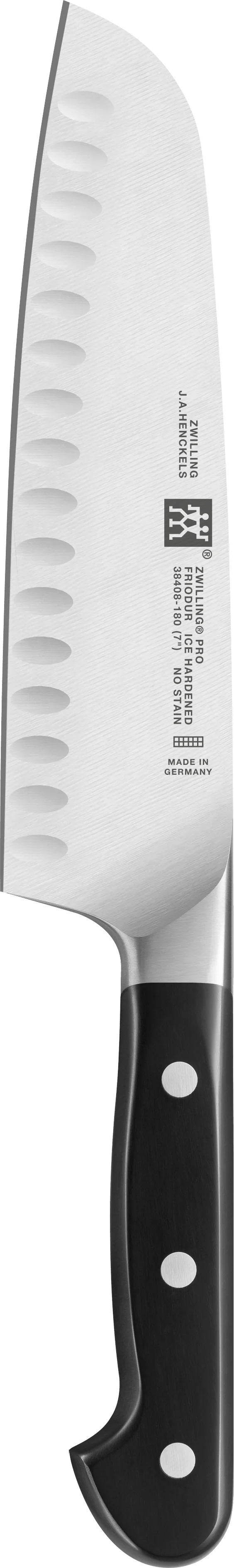 Coltello cucina Santoku alveolato Cm18 Zwilling Pro 38408-181-0