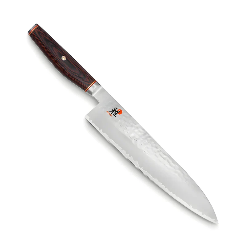 Miyabi 6000MCT Coltello da Cuoco Gyutoh Martellato 24 cm – Acciaio MC63, Art. 34073-241