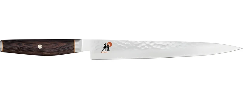 Miyabi 6000MCT Coltello Sujihiki Martellato 24 cm – Acciaio MC63, Art. 34078-241