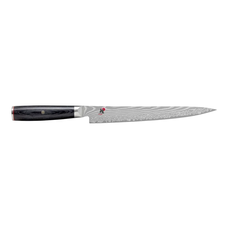Miyabi 5000 FCD Coltello Sujihiki Damascato 24 cm – Acciaio MC63, Art. 34680-241