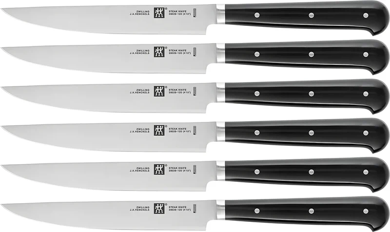 Zwilling Set di 6 Coltelli Forgiati da bistecca 39029-001-0
