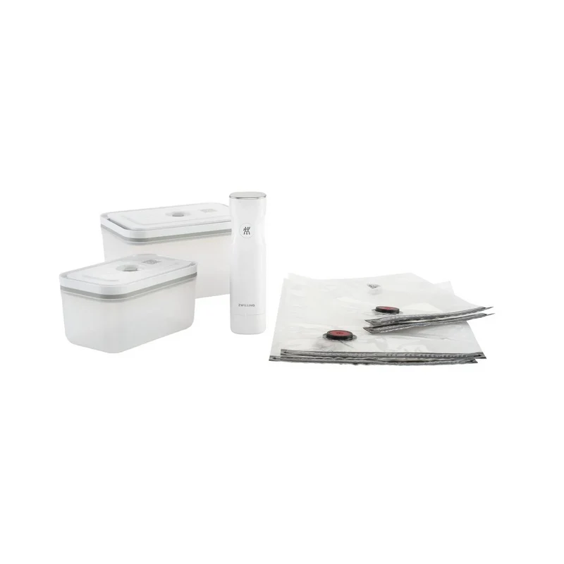 Zwilling Fresh & Save Set Sottovuoto Plastica / M/L 7-Pz. Bianco