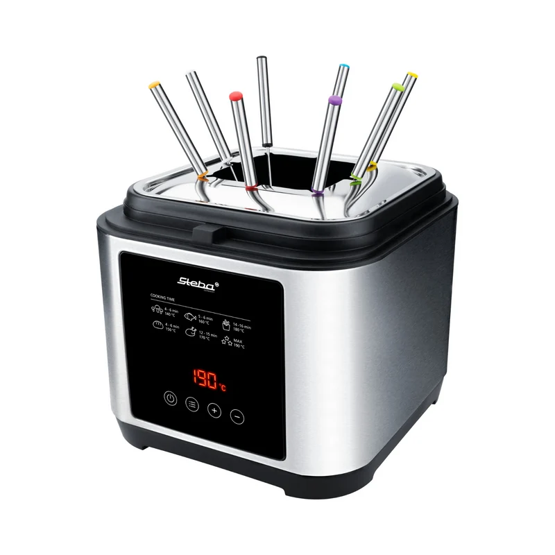 Steba mini Friggitrice/Fonduta due in uno Inox DF 150 F