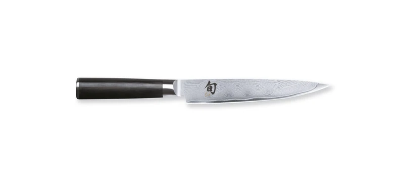 KAI Shun Classic Coltello per Carne 18 cm – Damascato 32 Strati DM-0768