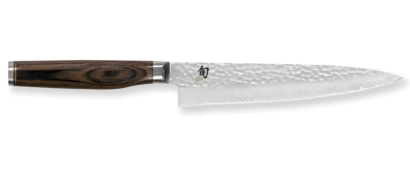 KAI Shun Premier Tim Mälzer Coltello Universale Seghettato 16,5 cm – Damascato TDM-1722