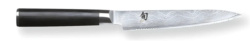 KAI Shun Classic Coltello per Pomodoro e Verdure 15 cm – Damascato 32 Strati DM-0722