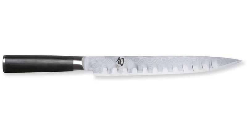 KAI Shun Classic Coltello da Cucina Alveolato 23 cm – Damascato 32 Strati DM-0720