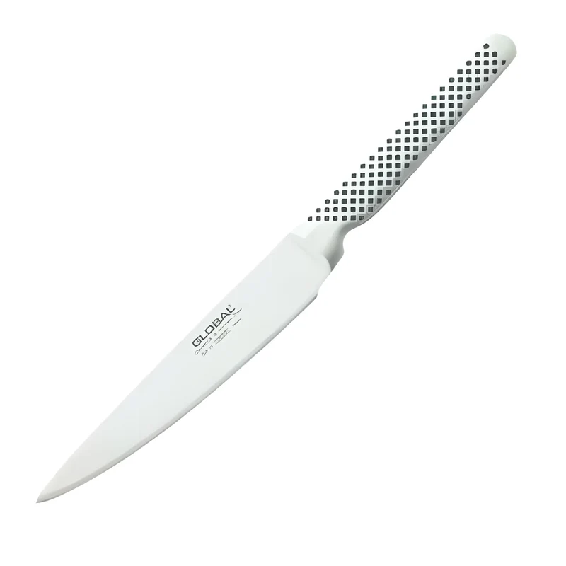 Global GSF-50 Coltello Universale 15 cm – Acciaio CROMOVA 18, Made in Japan