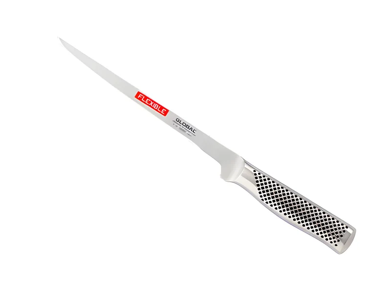 Global G-30 Coltello per Sfilettare 21 cm – Acciaio CROMOVA 18, Made in Japan