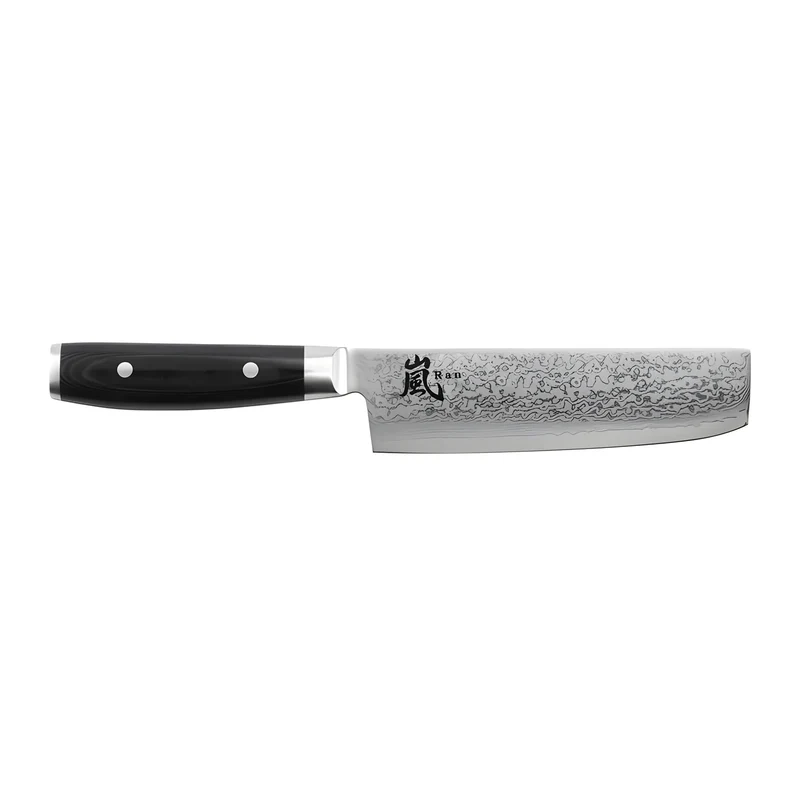 Yaxell Ran coltello Nakiri lama 18 cm damascato 36004G