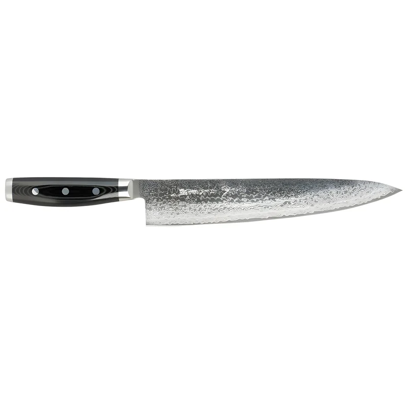 Yaxell GOU Coltello da Cuoco Lama 25,5 cm – Acciaio SG2 63 HRC, 101 Strati Damasco