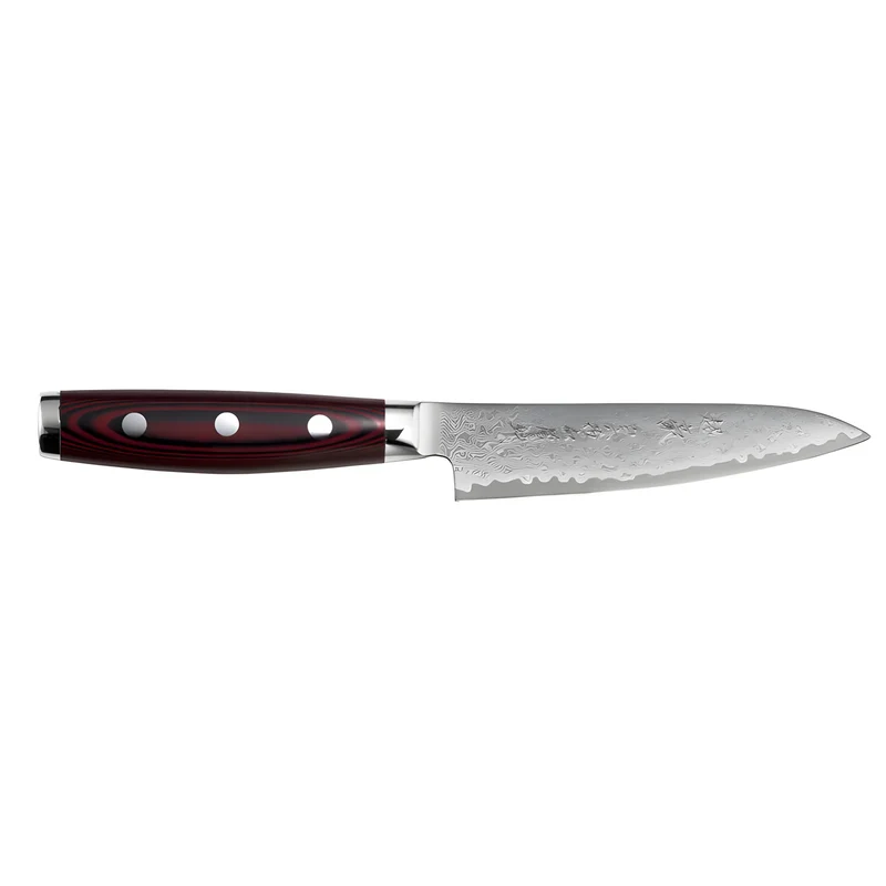 Yaxell GOU Coltello Universale Lama 12 cm – Acciaio SG2 63 HRC, 161 Strati Damasco