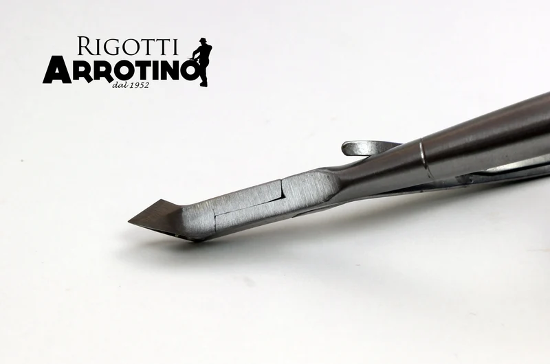 Tronchesino da cuticole inox sovrapposto 4 mm Rigotti