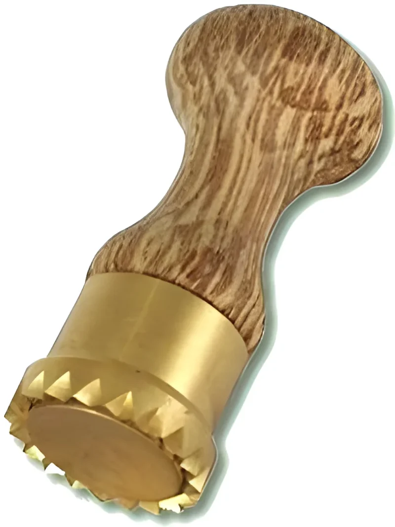 Stampo professionale in ottone anolini a stella 34 mm con espulsione 124AS34