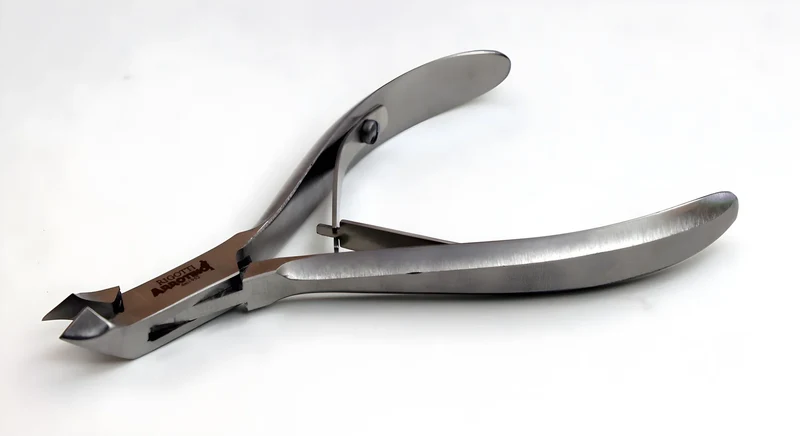 Tronchesino per cuticole acciaio inox satinato Rigotti lama mm.5