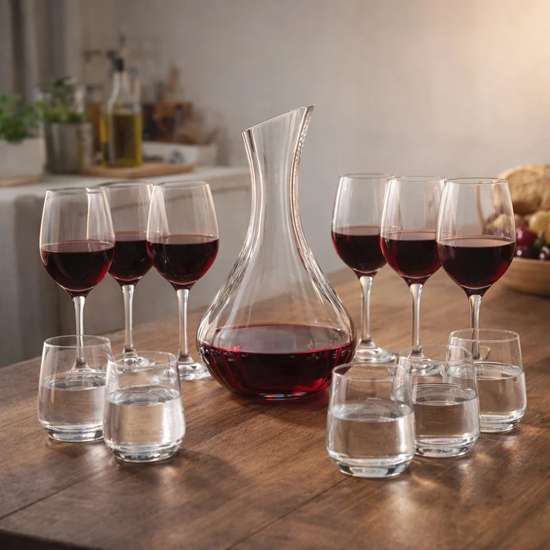Set Shine In Vetro 13 Pz