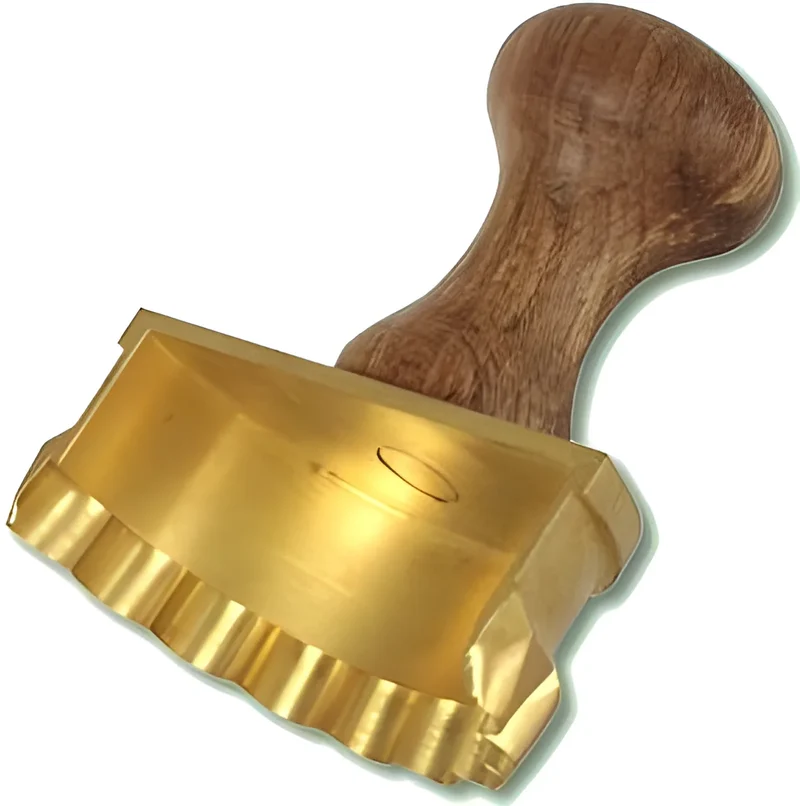 Stampo mezzaluna x tortelli dolci salati a stella ø 90mm 124ASTD