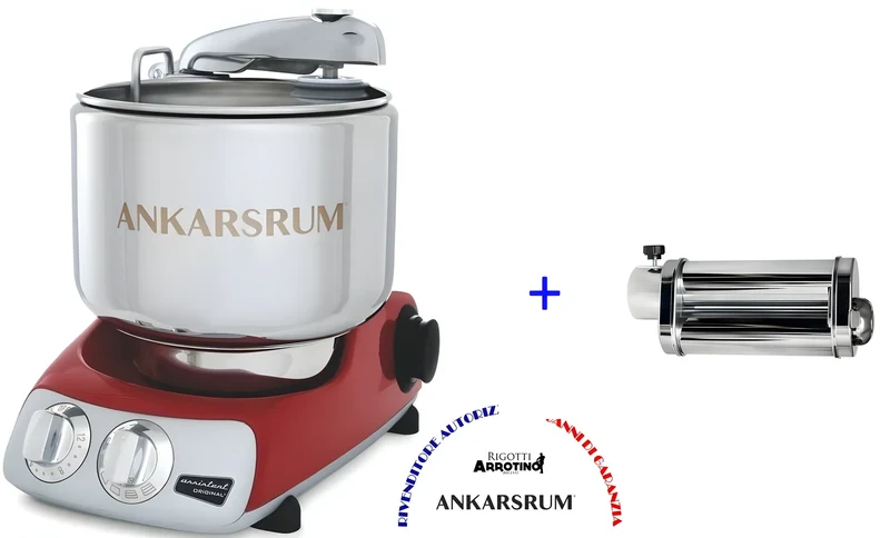 Impastatrice Ankarsrum Assistent Original Rossa AKR 6230 RD