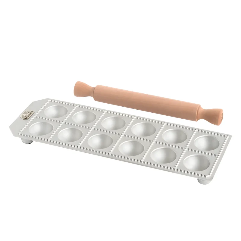 Marcato stampo a tavoletta per 12 ravioli tondi 55 mm