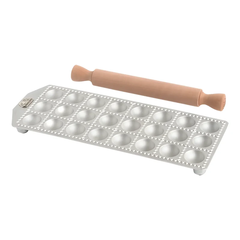 Marcato stampo a tavoletta per 24 ravioli tondi 40x40 mm