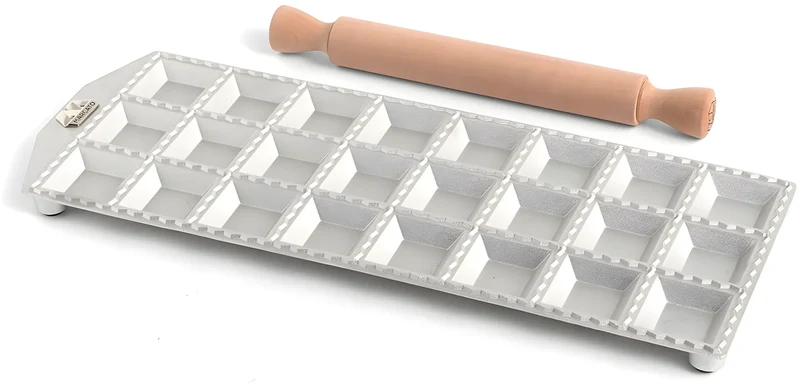 Marcato stampo a tavoletta per 24 ravioli quadrati 50x50 mm