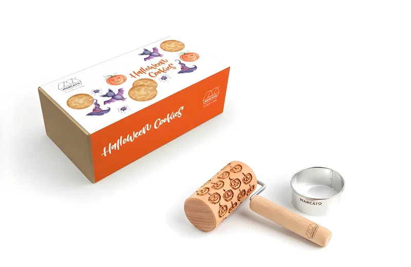 Marcato set biscotti per Halloween tondi + ricettario XPR-008