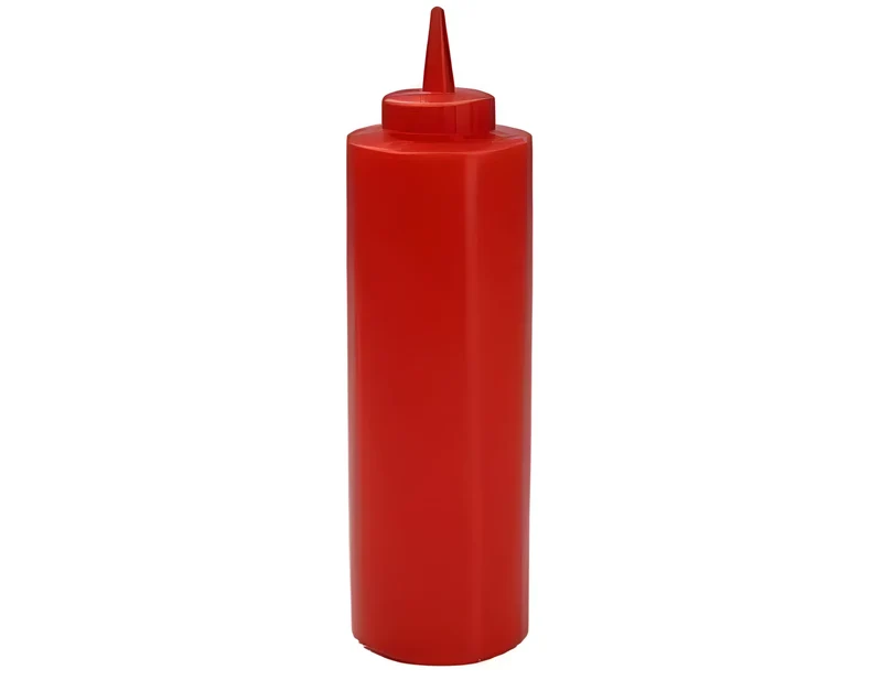 Dosatore biberon per condimenti rosso 17 cm 410 ml 04 19 87