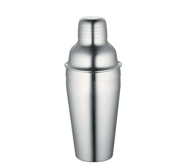 Cilio Shaker per cocktail in acciaio inox opaco 500 ml.