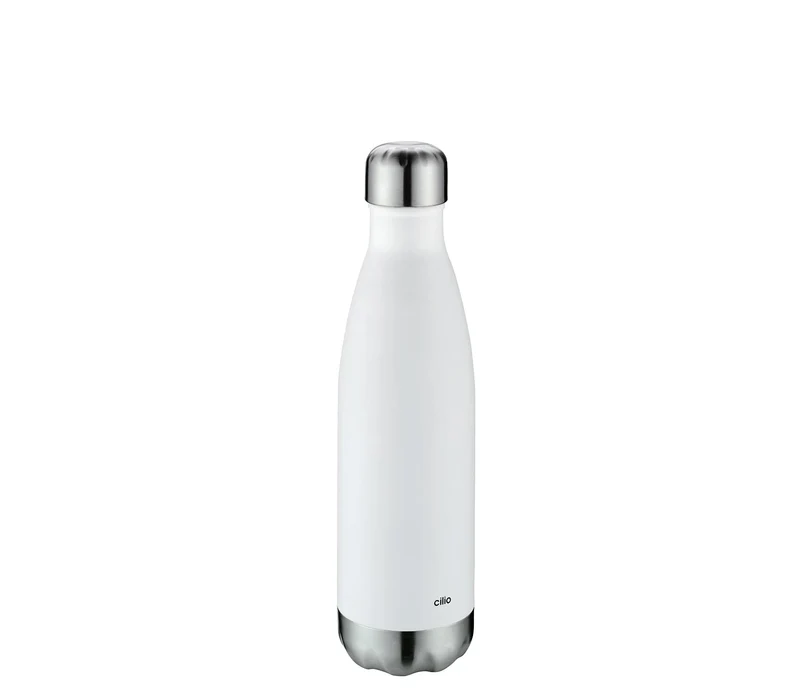 Bottiglia termica inox doppia parete bianca 0,5 L 5113673